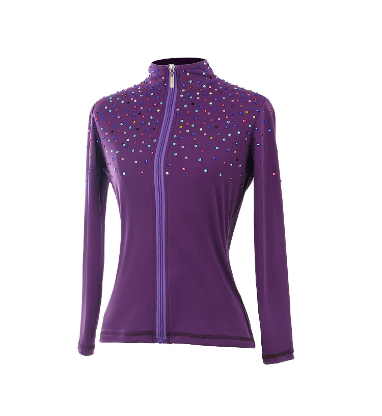 Skating in Purple - The Ice Costume Boutique